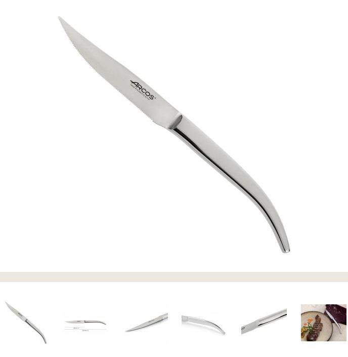 Couteau à viande monobloc Pearl Sierra Edge Arcos 110mm