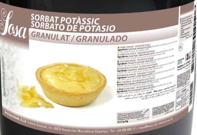 Soda de sorbate de potassium granulaire (conservateur)