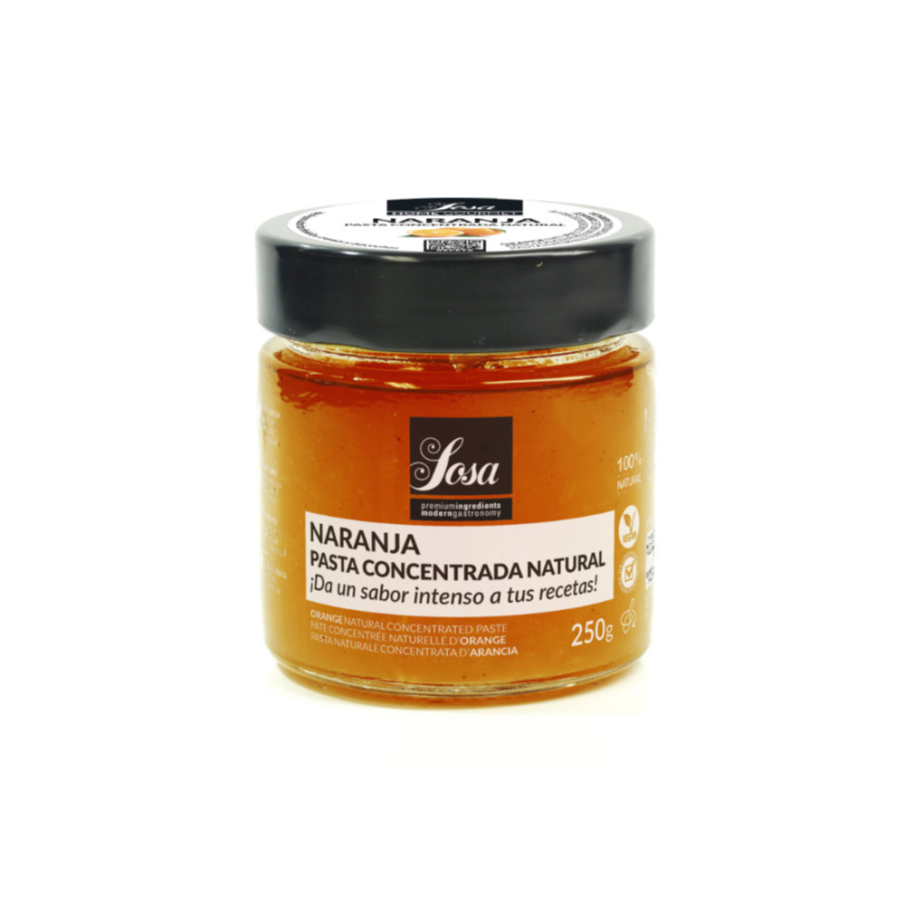 Pâte Concentrée Naturelle de Soda à l’Orange 250g