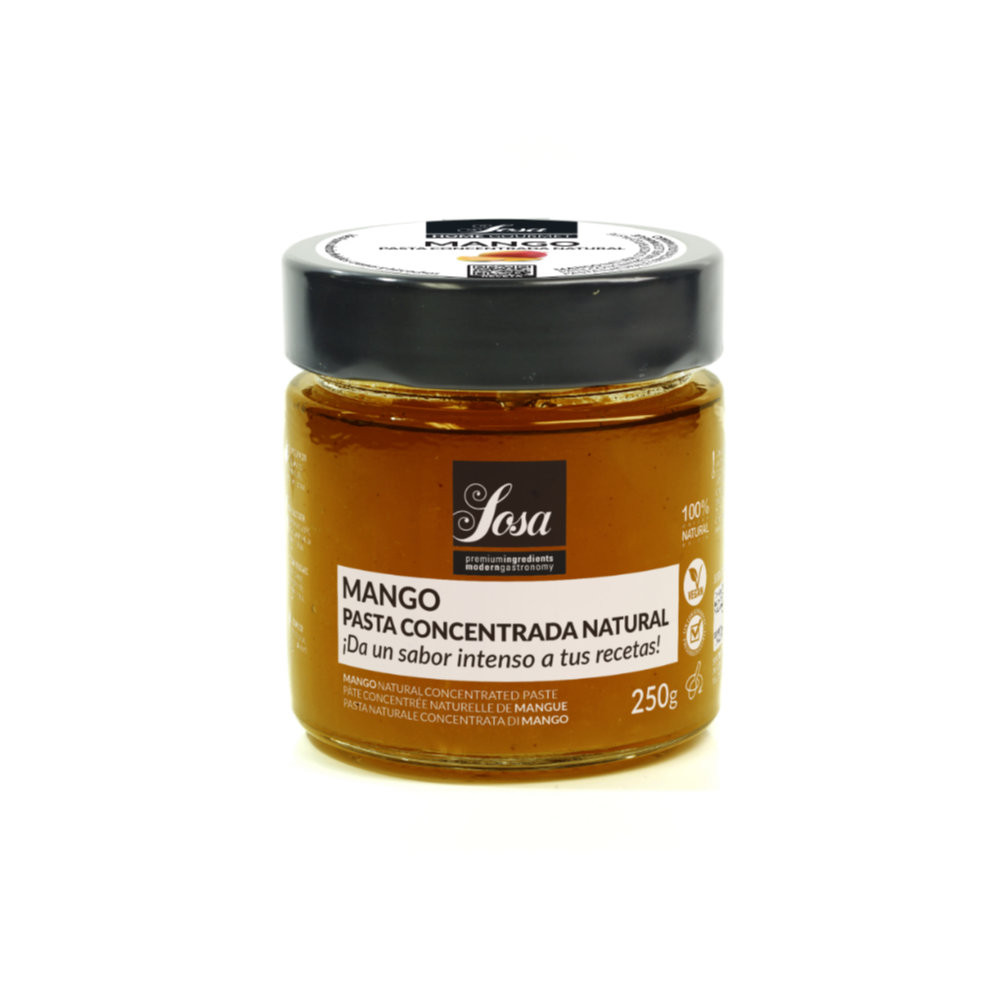 Concentré Naturel Pâte de Mangue Sosa 250g