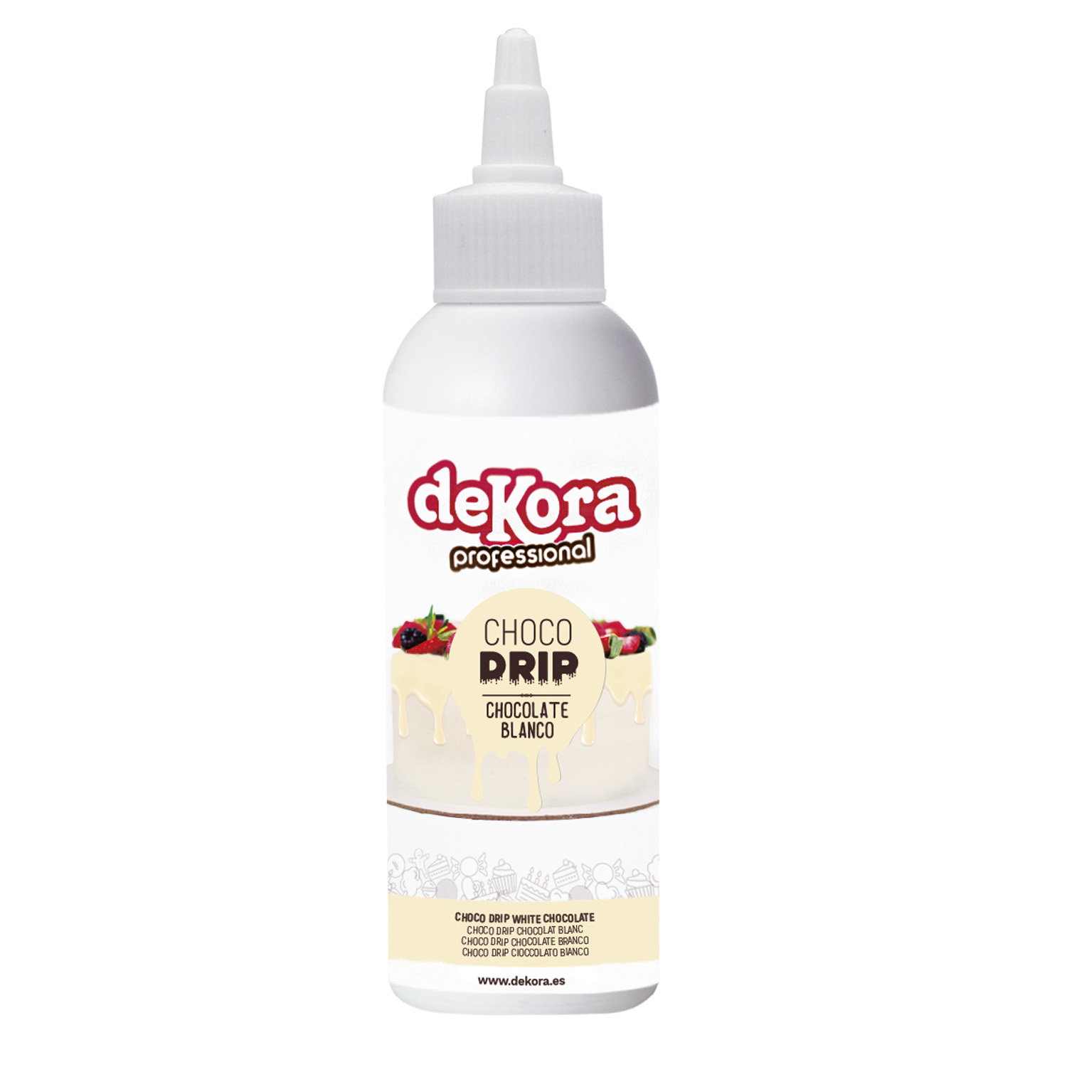 Chocolat blanc dégoulinant 180 g