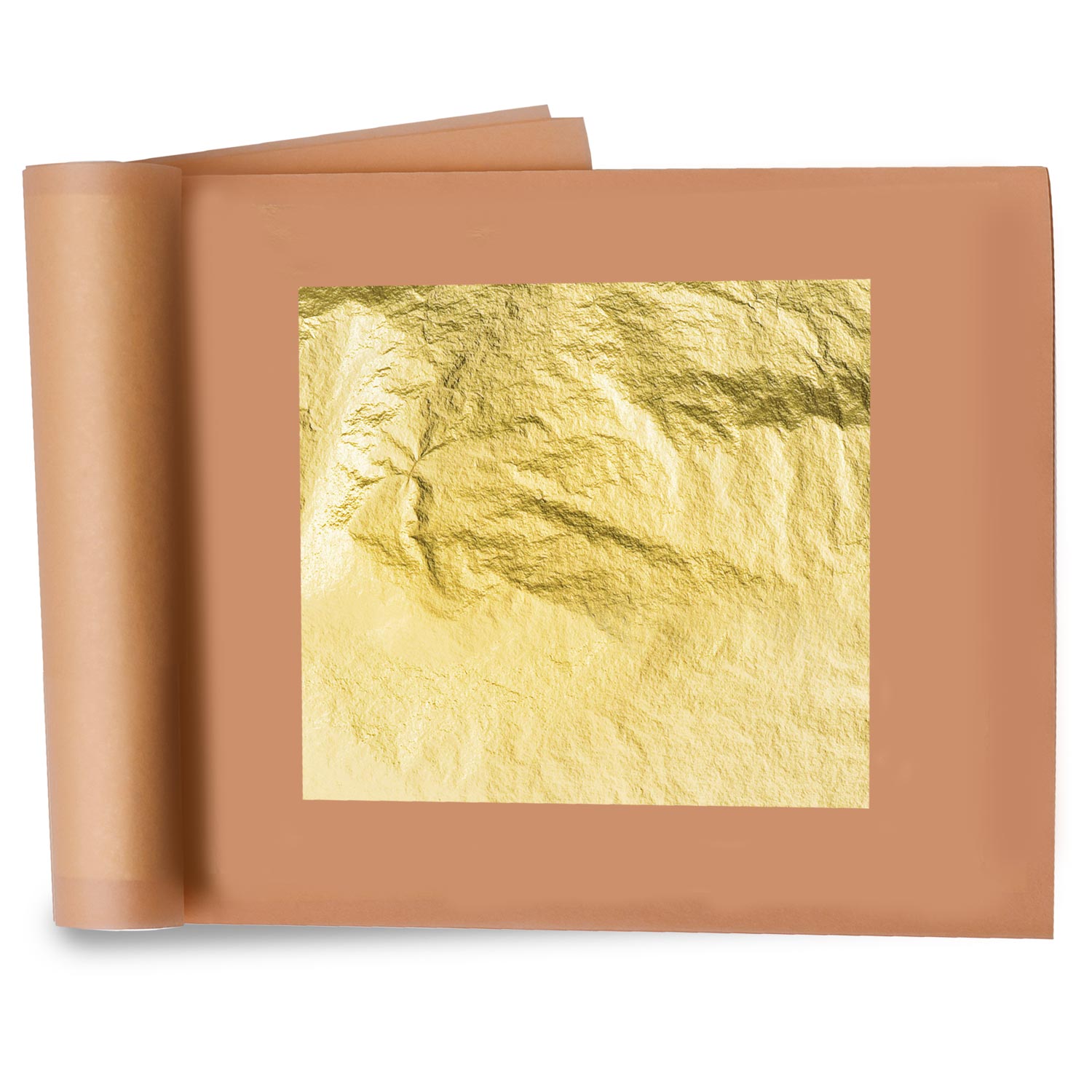 Feuille d’or 22 carats 5x5cm Emb.12