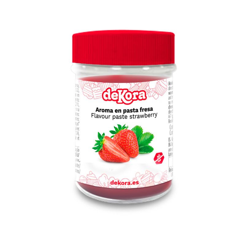Dekora Pâte Arôme Fraise 60ml