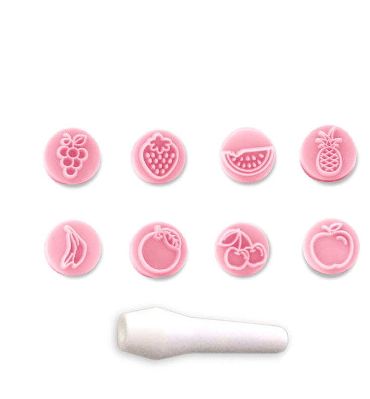 Kit de tampons de fruits (8 tampons)