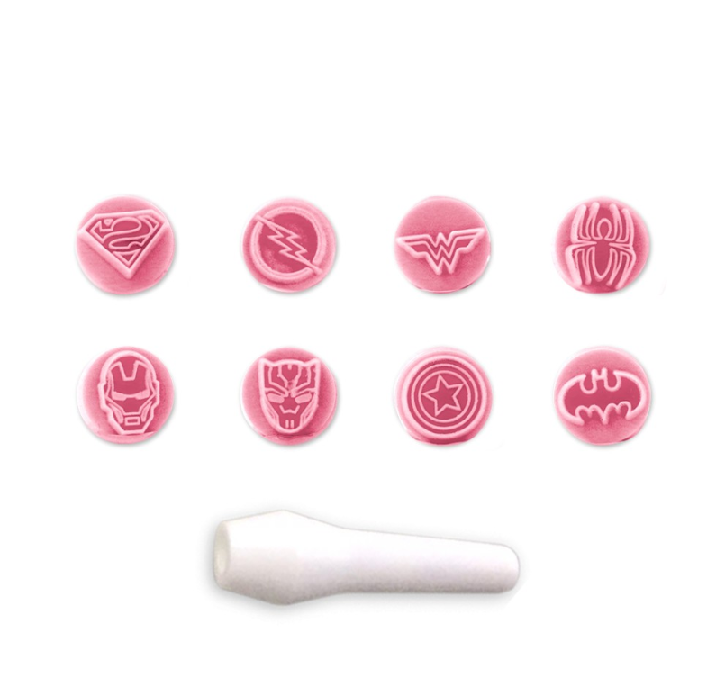 Kit de tampons Heroes (8 tampons)