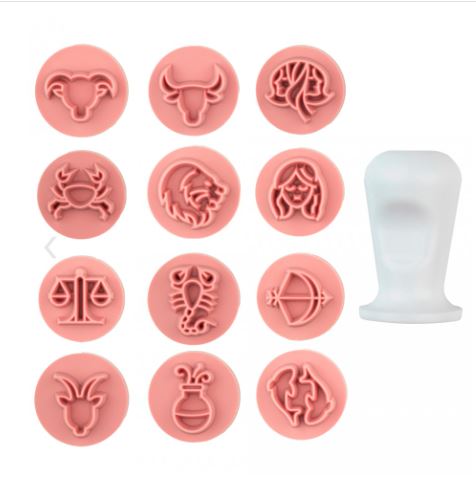 SIGNS Kit de tampons 12 tampons