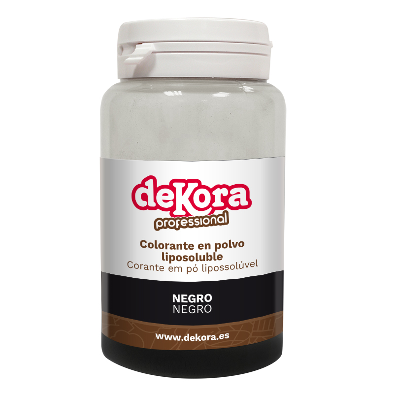 Colorant en poudre liposoluble noir 25g