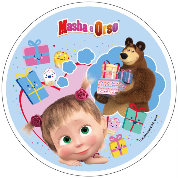 Marsha et l’ours Assiette 14 cm
