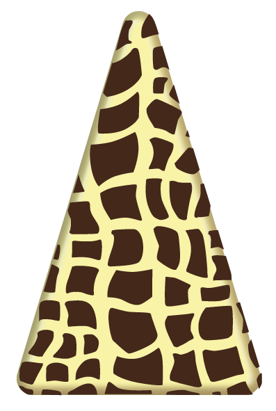 Panthère Triangle Chocolat 51 Pièces