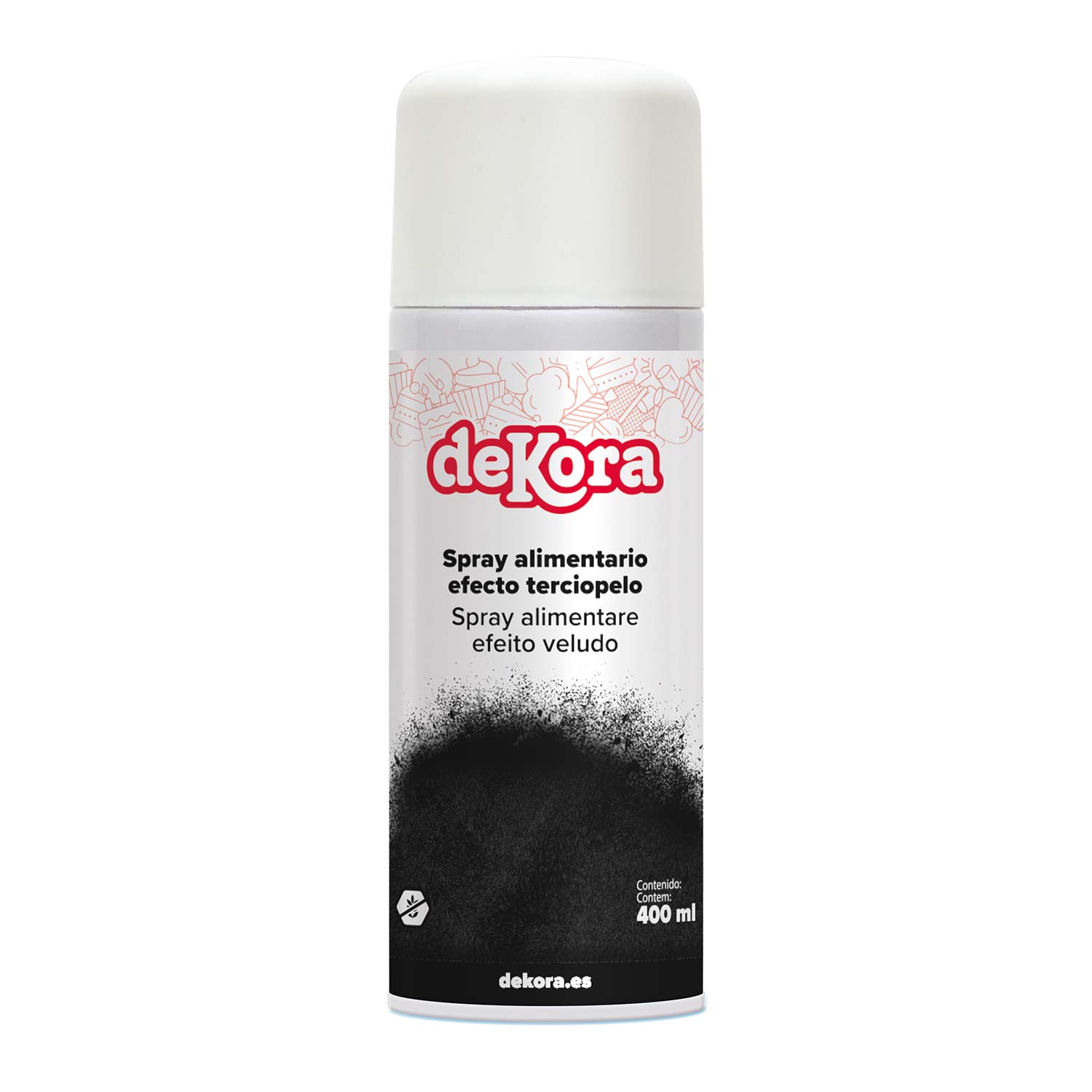Sray Black Velvet Effect Colorant Dekora 400ml
