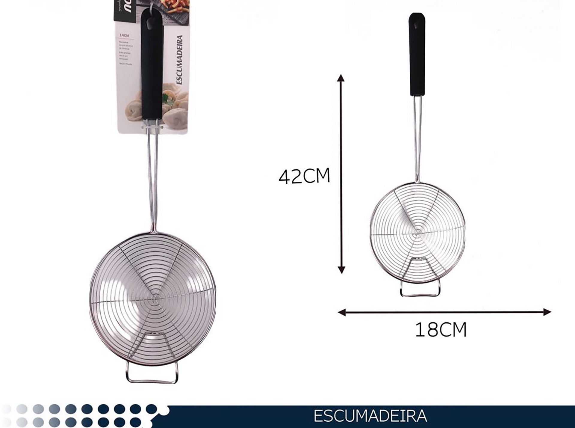 Écumoire 18cm