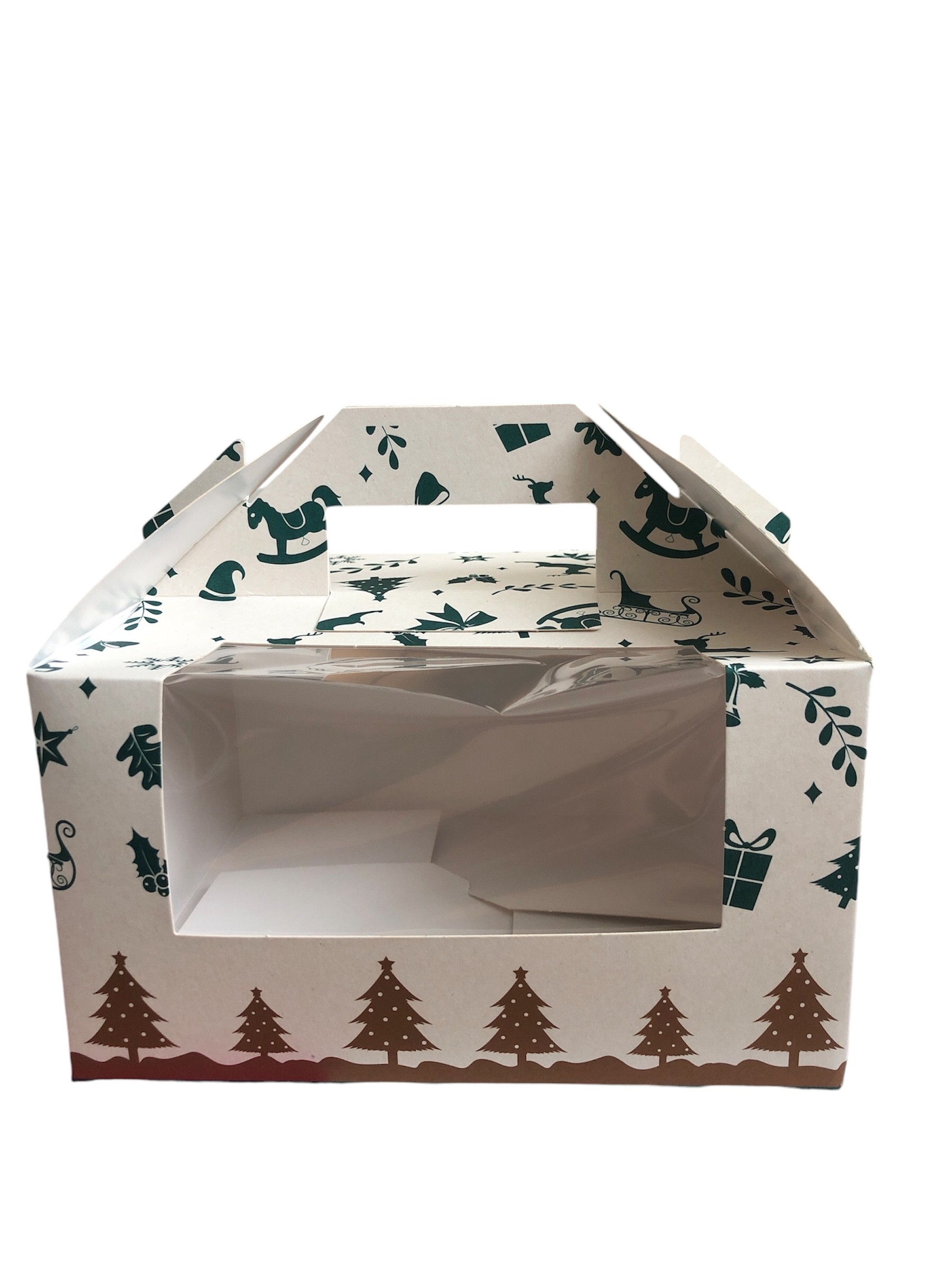 INOPICNIC Natur Pinheirinho Boîte dorée 18x15.5x10cm Paquet de 25