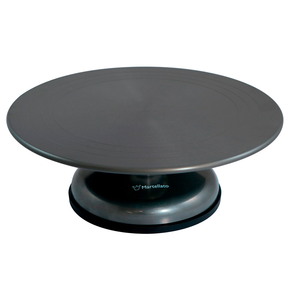 Platine vinyle en aluminium anodisé noir 30xH13cm