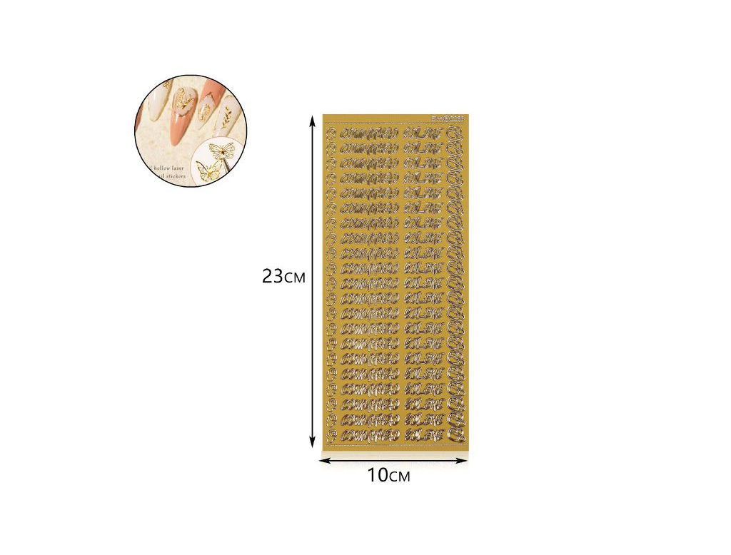 Autocollant de communion solennelle GOLD