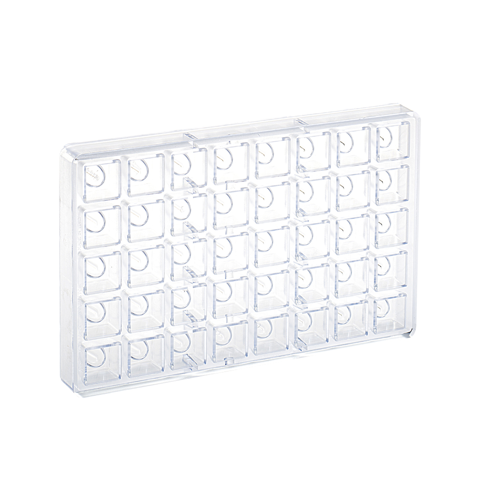 Moule en polycarbonate pour praliné 25x25H 23mm 40