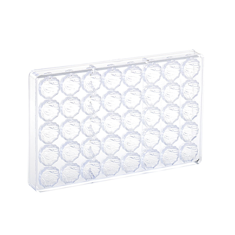 Moule en polycarbonate pour praliné avec 40 cavités