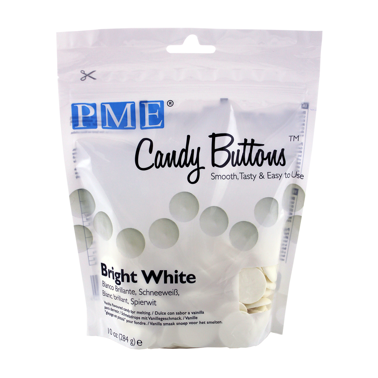 Chocolat Candy Melt Blanc Brillance 340g