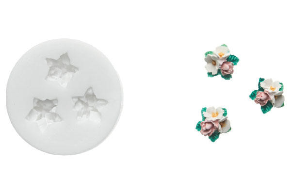 Moule en silicone Fleur