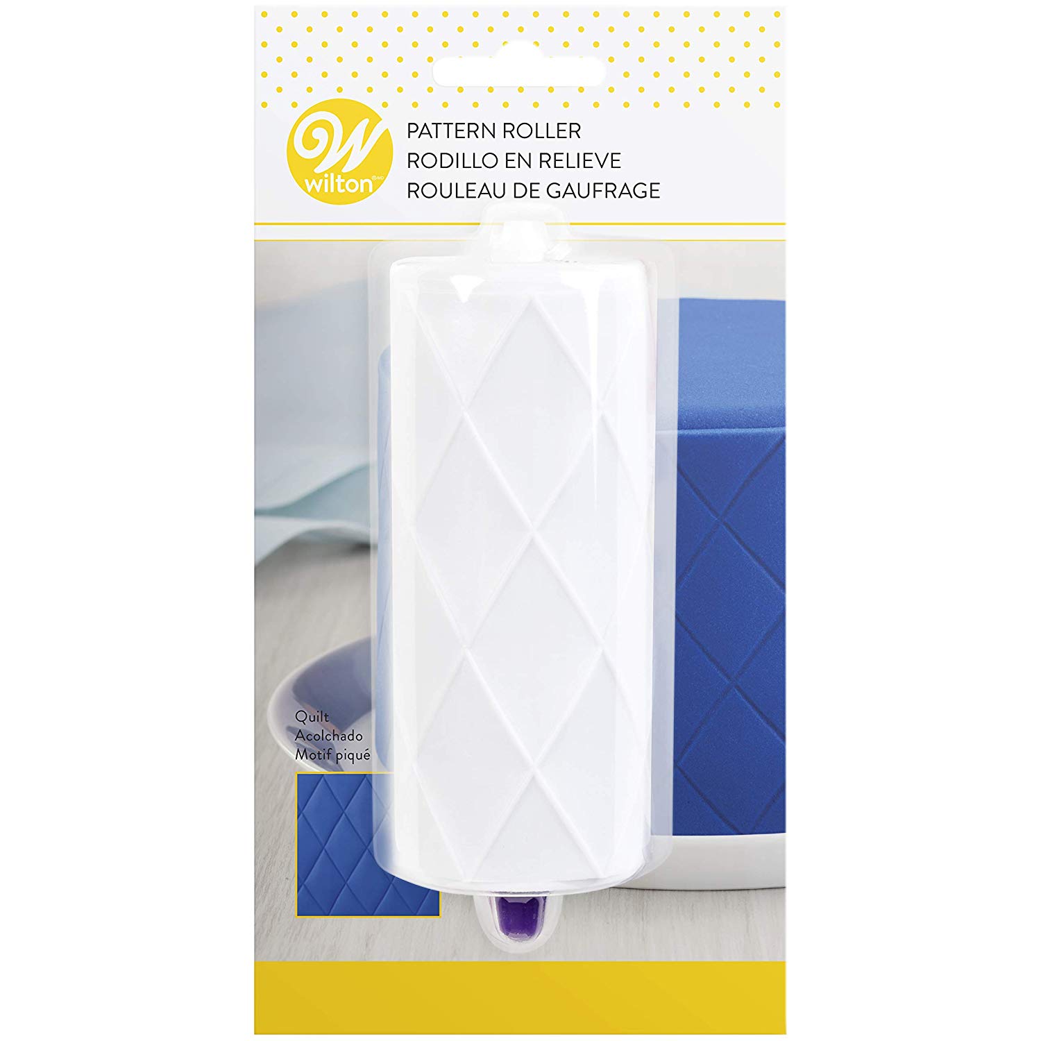 Rouleau diamanté texturé 10,5cm (Wilton)