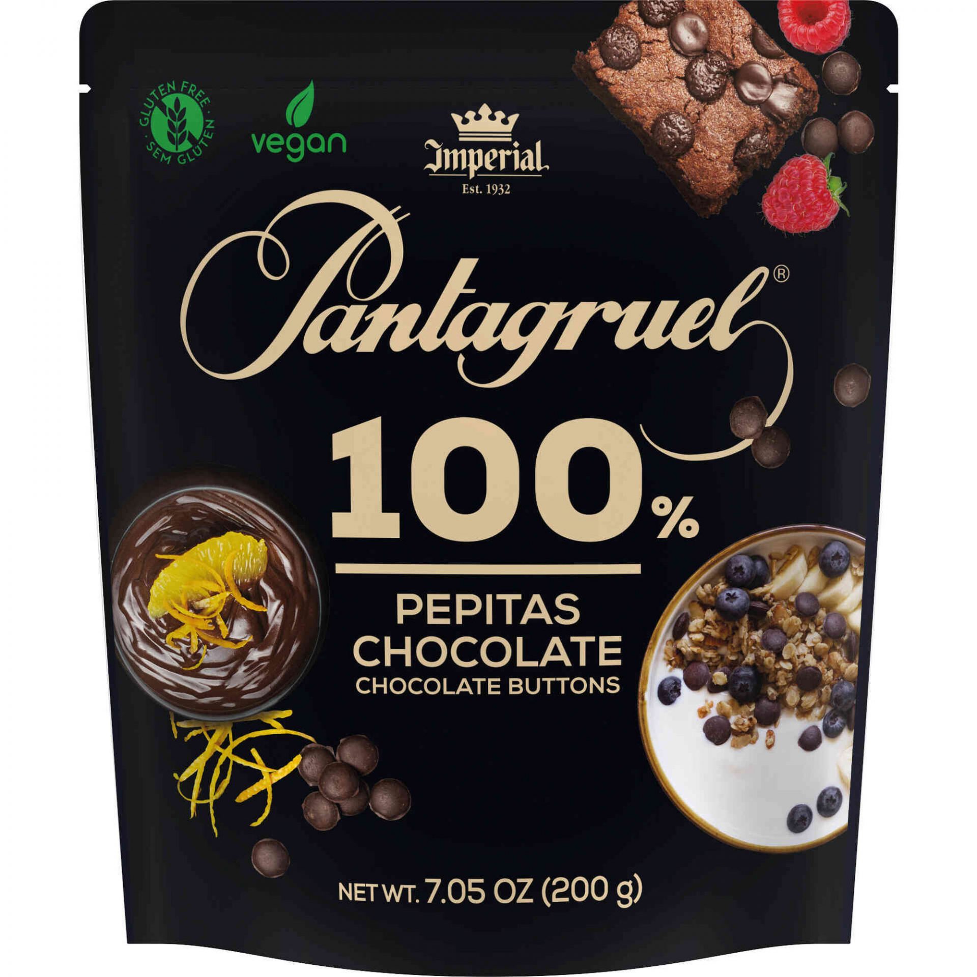 Pantagruel Pépites de chocolat noir 100 % 200