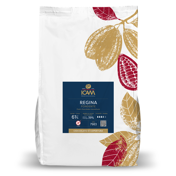 ICAM Regina 61 % Chocolat noir 1,5 kg