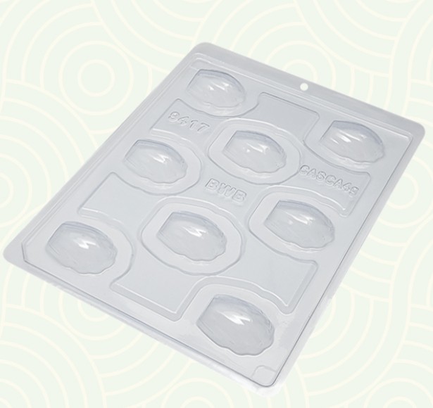 Moule cuillère en PP 41 mm x 29,5 mm x Hauteur : 9 mm BWB