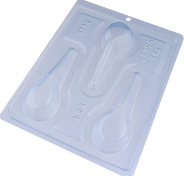 Moule à cuillère gourmet en PP 122mm x Largeur : 43 mm x Hauteur : 18 BWB