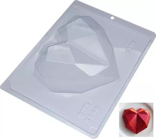 Moule CUT HEART PP 500g BWB