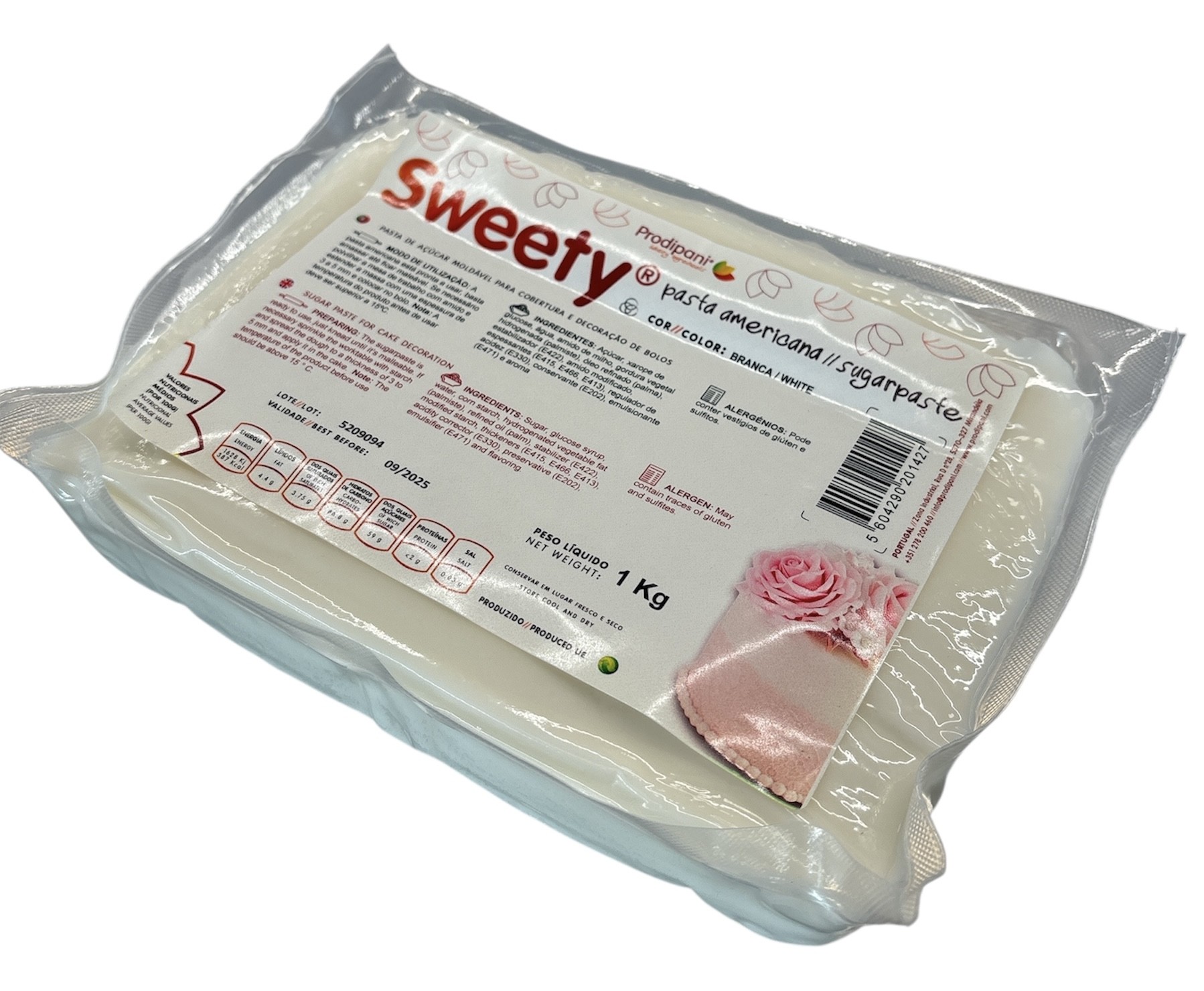 Pâtes Américaines Blanches DOUCES 1Kg