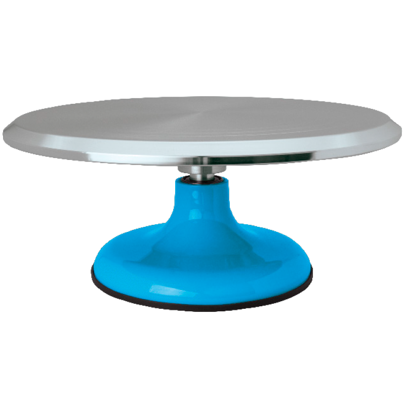 Base pivotante en aluminium BLEU 31 cm