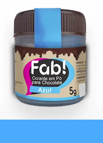 Colorant en poudre liposoluble FAB bleu 5 g