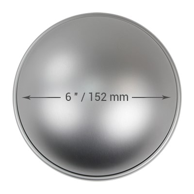 Moule demi-boule 16x8cm