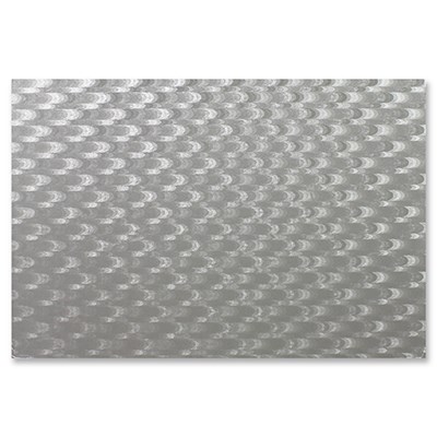 Piètement argenté PME 75x45x1.2cm