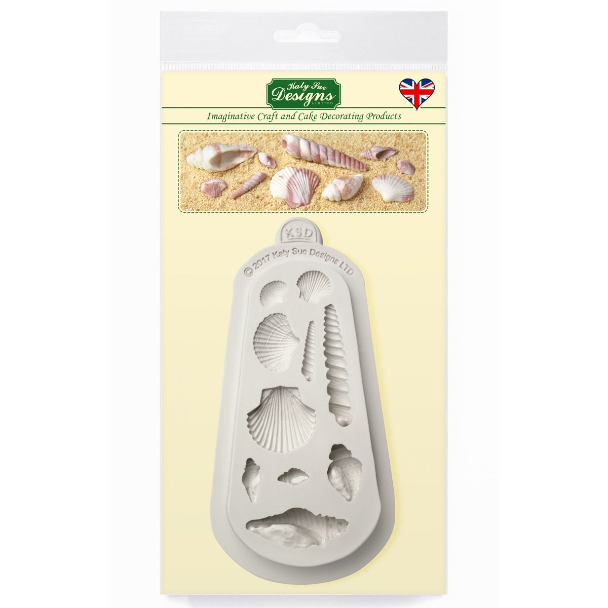 Moule en silicone à motifs marins