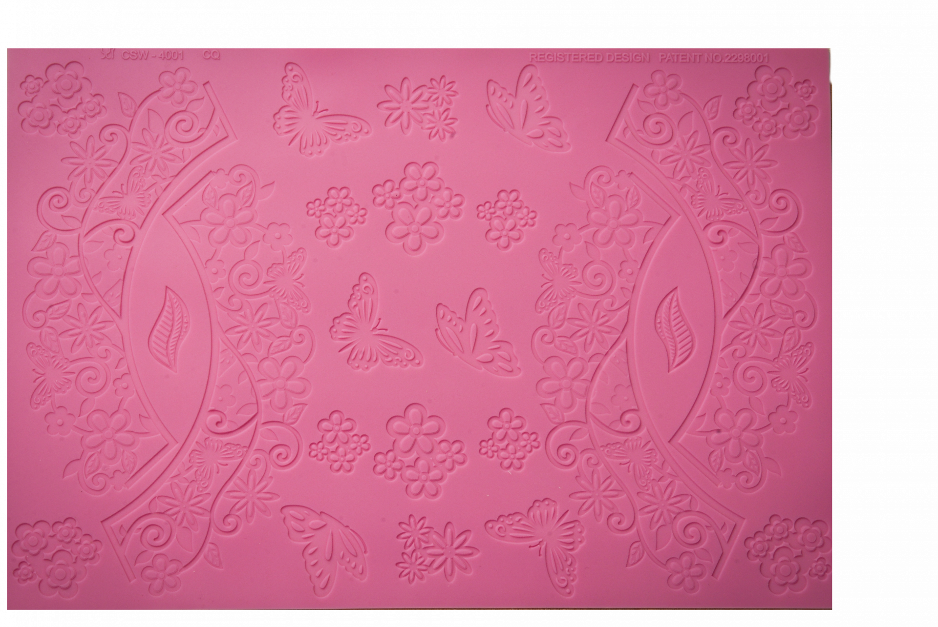 Tapis de dentelle en silicone 40x27cm