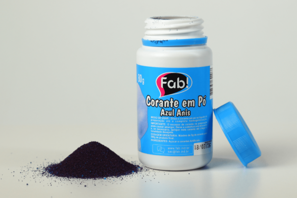 Fab Blue Anis Poudre Colorant 80 g