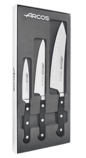 Lot de 3 couteaux de cuisine série Opera