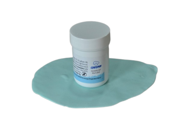 Colorant gel bleu clair Confeipan 30 g