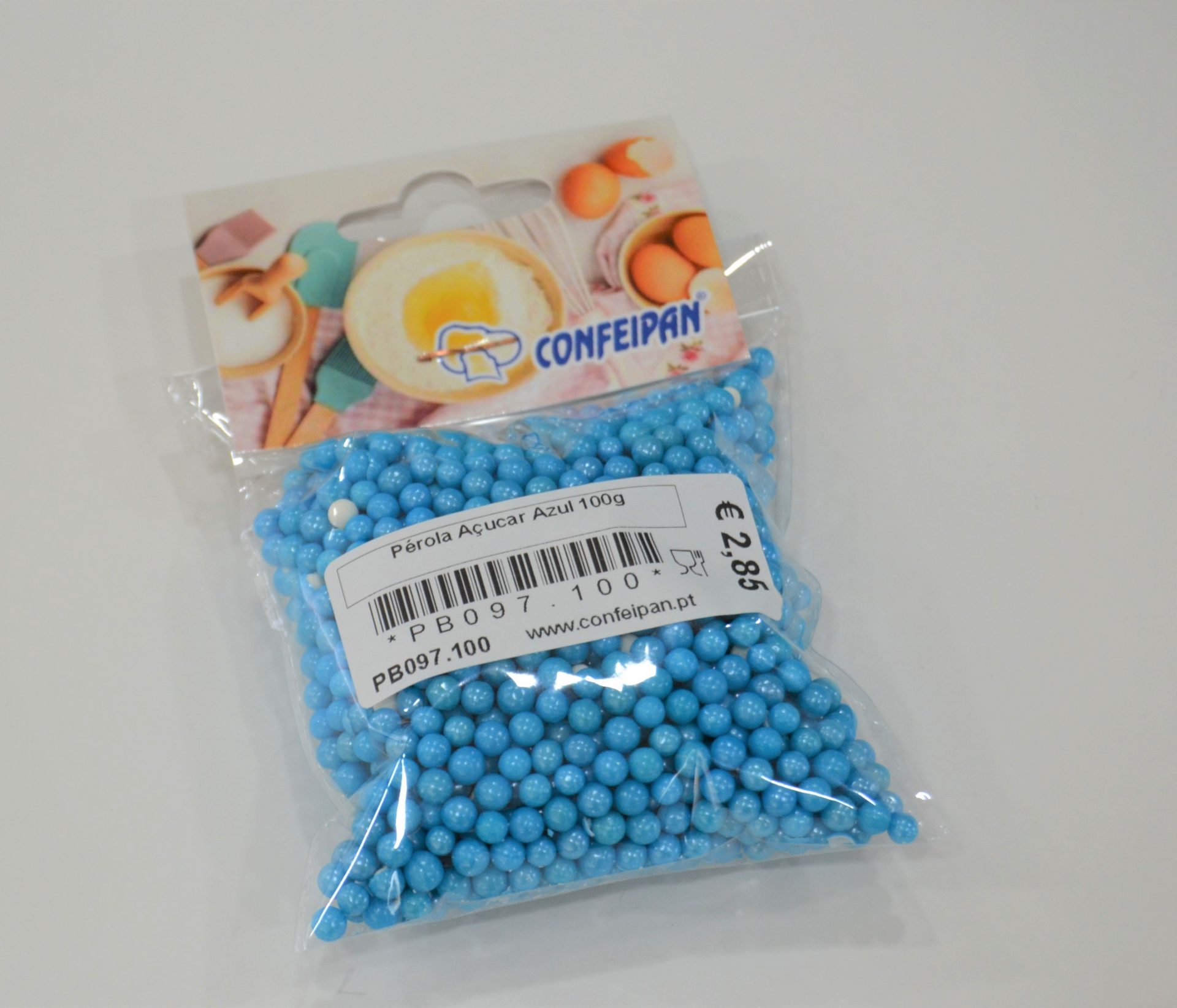 Sucre bleu perlé 100 g