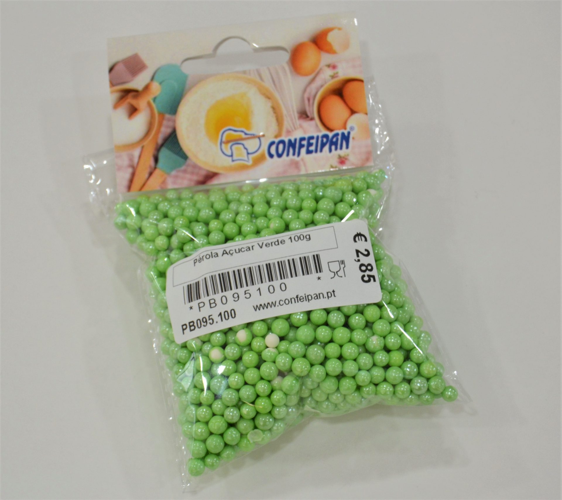 Perle de sucre vert 100g