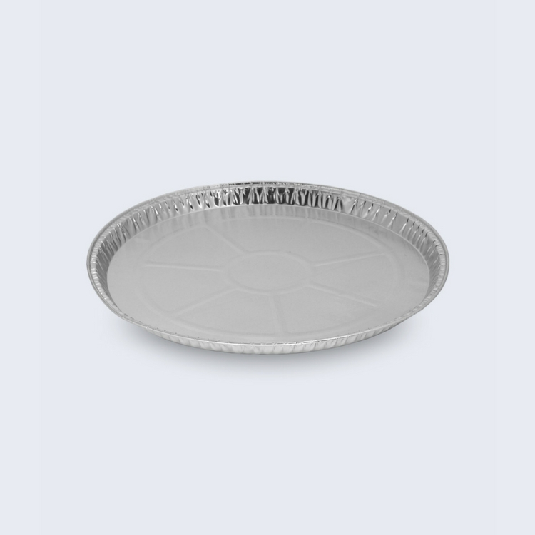 Emballage en aluminium pour petite pizza de 24 cm
