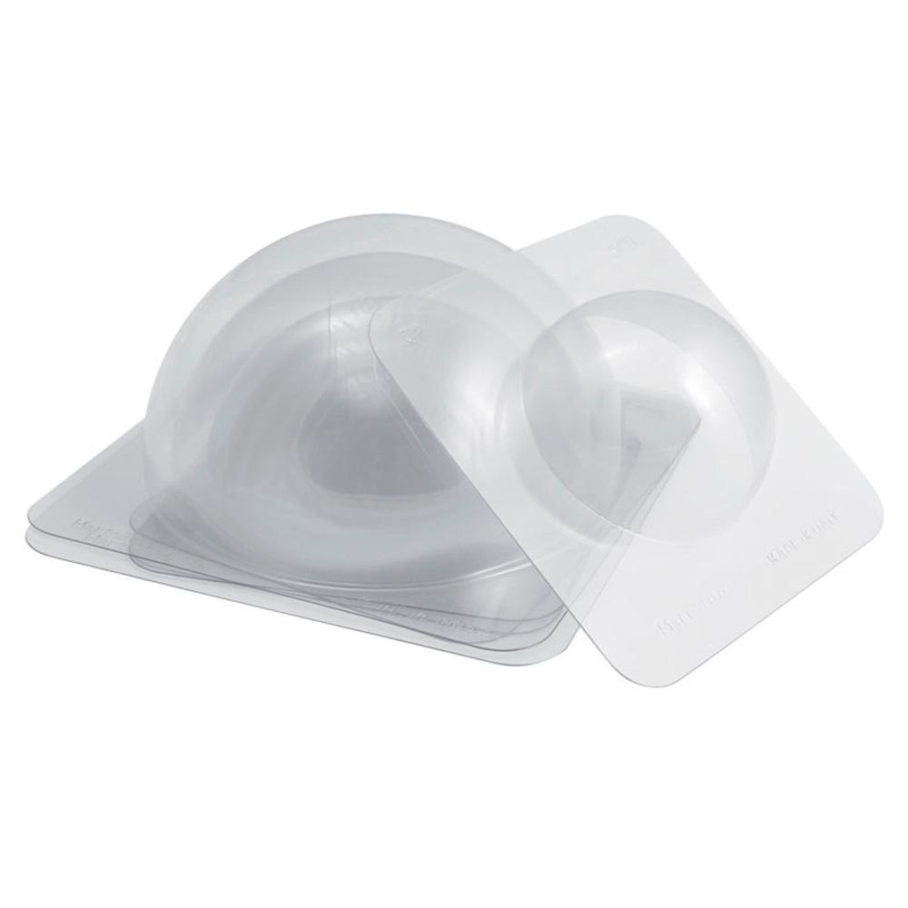 Kit 6 moules demi-sphériques en PP