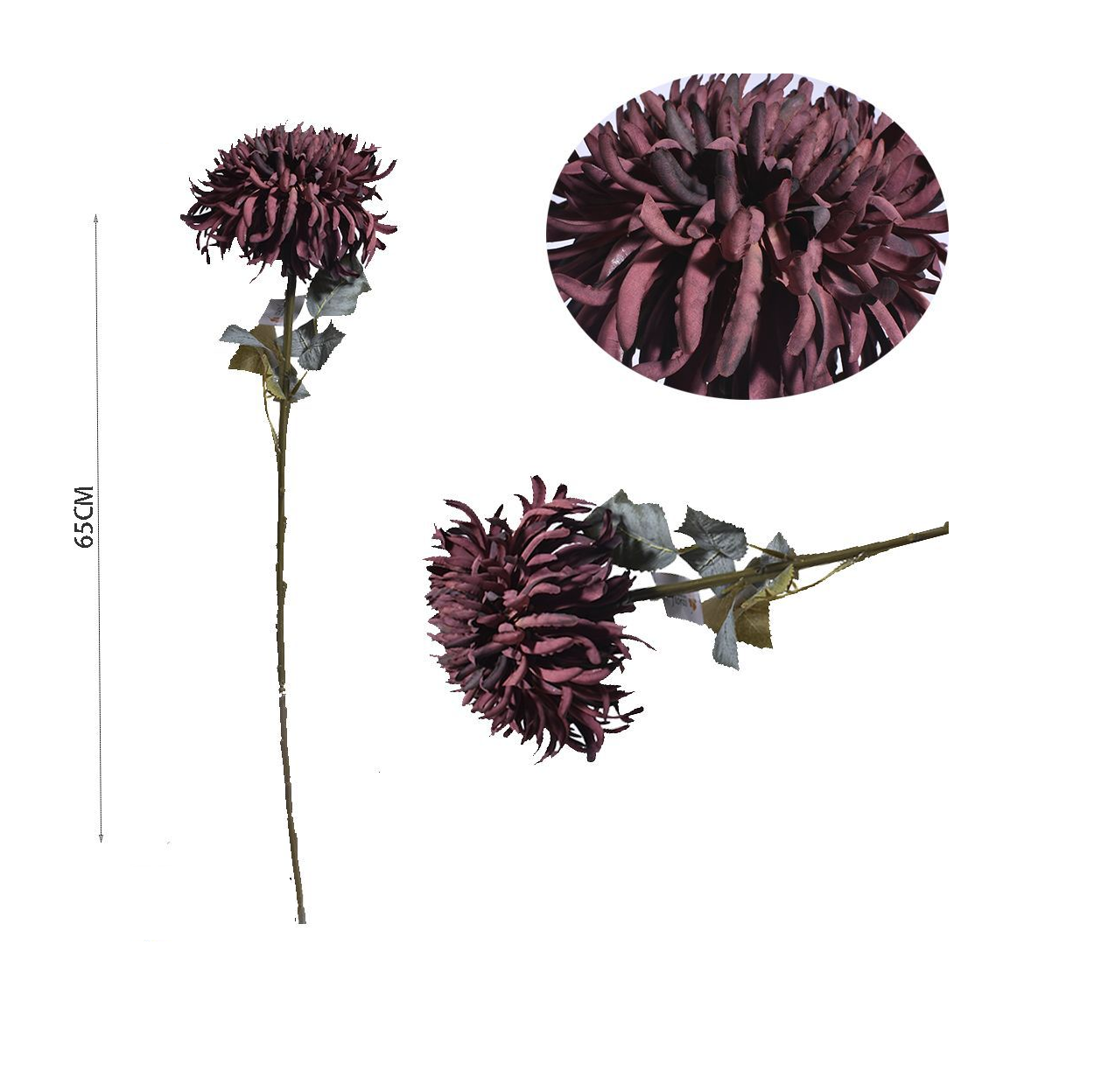 Tige de chrysanthème 65cm