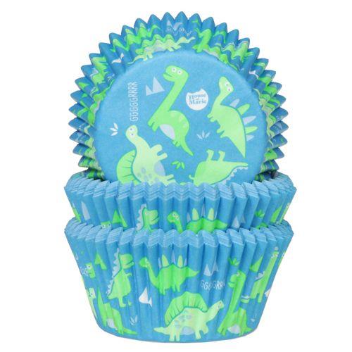 Bac à papier bleu avec dinosaures pk/50