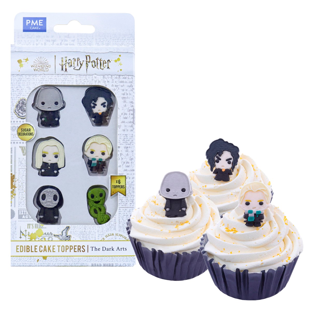 HP The Dark Arts Sucre Décoration 6 pièces