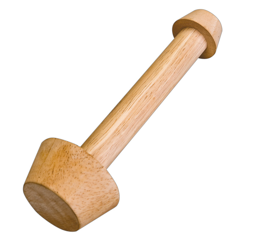 Presse à tartelettes en bois 21cm