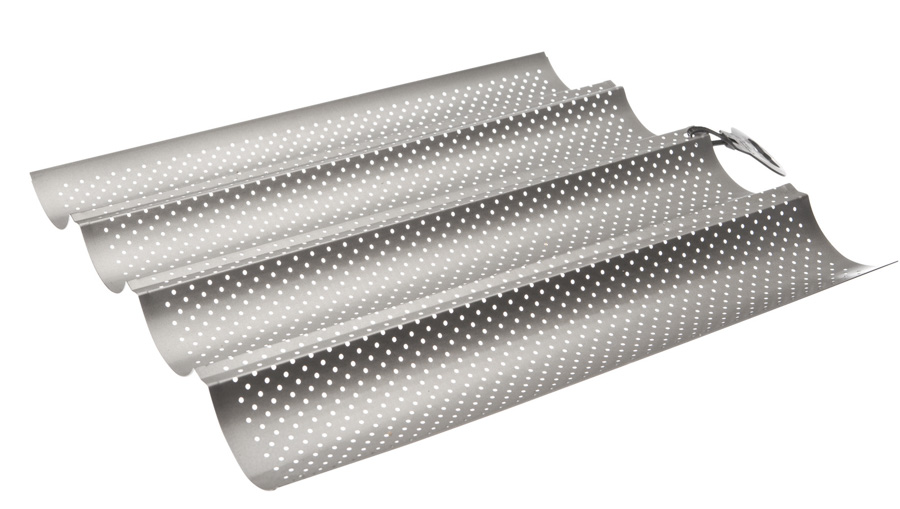 Moule antiadhésif pour baguettes ou carreaux 38x32cm