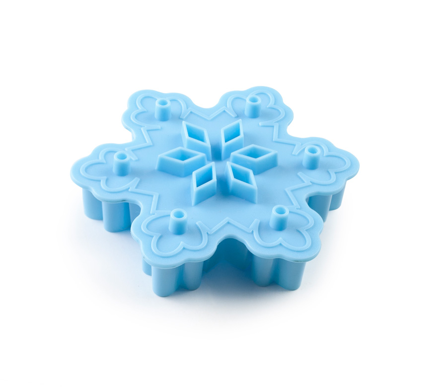Coupe en relief avec relief flocon de neige de 10 cm