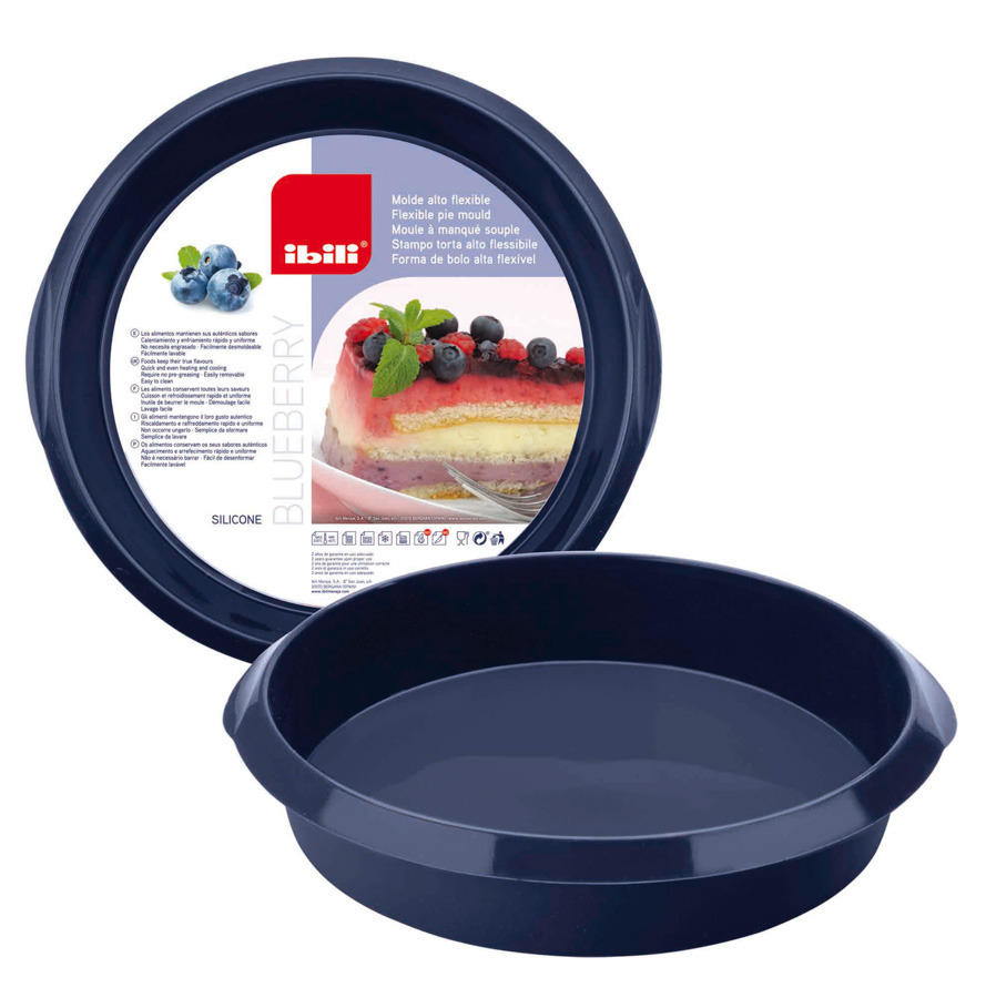 Moule à tarte myrtille en silicone (26 x 6 cm)