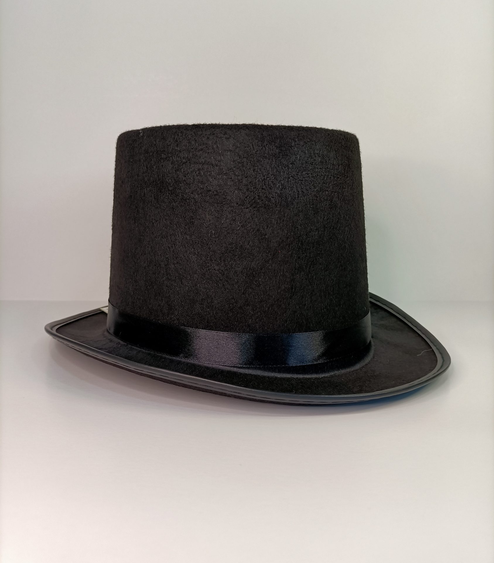 Chapeau haut de forme noir pour adulte